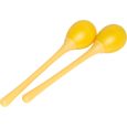 STAGG Maracas Eiförmig gelb (1 Paar) Thumbnail 1