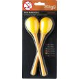 STAGG Maracas Eiförmig gelb (1 Paar) Thumbnail 2