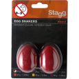 STAGG Schütteleier rot (1 Paar) Thumbnail 2
