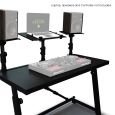 Gravity FDJT 01 DJ-Tisch mit Flexibler Lautsprecher und Laptop Ablage Thumbnail 11