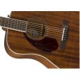 Fender PM-1 Dread All-Mah LH Natural Westerngitarre inkl. Koffer Thumbnail 4