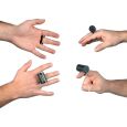Ortega OFS-BKS Kunststoff Finger-Shaker schwarz Bodypercussion Thumbnail 4