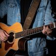 Ortega OSAR-3 Echtleder Gitarrengurt „desert stone“ Thumbnail 4