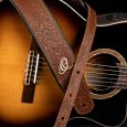 Ortega OSBY-6 Echtleder Gitarrengurt „byzantine brown“ Thumbnail 5