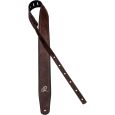 Ortega OSCL-4 Echtleder Gitarrengurt „vintage brown“ Thumbnail 2