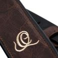 Ortega OSCL-4 Echtleder Gitarrengurt „vintage brown“ Thumbnail 3