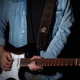 Ortega OSCU-1 Echtleder Gitarrengurt „dark brown croco“ Thumbnail 4