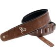 Ortega OSCU-2 Echtleder Gitarrengurt „natural brown flora“ Thumbnail 1