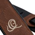 Ortega OSCU-2 Echtleder Gitarrengurt „natural brown flora“ Thumbnail 3