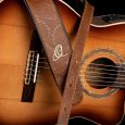 Ortega OSCU-2 Echtleder Gitarrengurt „natural brown flora“ Thumbnail 5