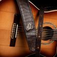 Ortega OSCU-3 Echtleder Gitarrengurt „dark brown lizzy“ Thumbnail 5