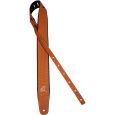 Ortega OSCU-6 Echtleder Gitarrengurt „orange braid“ Thumbnail 2