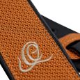 Ortega OSCU-6 Echtleder Gitarrengurt „orange braid“ Thumbnail 3