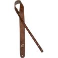 Ortega OSSU-40 Echtleder Gitarrengurt „cognac“ Thumbnail 2