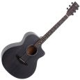 AroundMusic MJ10C-STBK Westerngitarre inkl. Gigbag Thumbnail 1