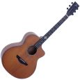 AroundMusic MJ10C-STBR Westerngitarre inkl. Gigbag Thumbnail 1