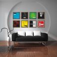 Glorious DJ Vinyl Frame Set Rosewood Thumbnail 3
