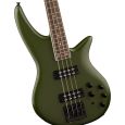 Jackson X Series Spectra Bass SBX IV Matte Army Drab E-Bassgitarre Thumbnail 3