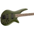 Jackson X Series Spectra Bass SBX IV Matte Army Drab E-Bassgitarre Thumbnail 4