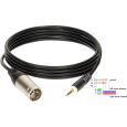 Klotz Klinke 3,5 stereo / XLR male 1,5 m AB-MM0150 Thumbnail 2