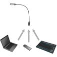 Adam Hall SLED 1 ULTRA USB Schwanenhalsleuchte mit 4 COB LEDs Thumbnail 4