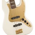 Fender Squier 40th Anniversary Jazz Bass Gold Edition OWT E-Bassgitarre Thumbnail 3
