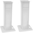 EUROLITE 2x Stage Stand variabel inkl. Cover und Tasche, weiß Thumbnail 1