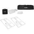 EUROLITE 2x Stage Stand variabel inkl. Cover und Tasche, weiß Thumbnail 3