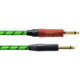 Cordial Blacklight Edition 3 PP-G-SIL 2x Klinke 6,3 mm mono 3,0 m Thumbnail 1