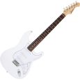 Aria Pro-II STG-003-WH White E-Gitarre Thumbnail 1