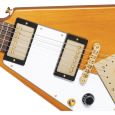 Epiphone Korina Flying V Aged Natural LH E-Gitarre inkl. Koffer Thumbnail 5