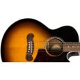 Epiphone J-200 EC Studio Parlor Vintage Sunburst Westerngitarre Thumbnail 3