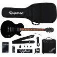 Epiphone Les Paul Player Pack 240V Ebony Thumbnail 1