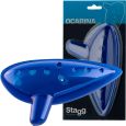 STAGG OCA-PL BL Kunststoff Okarina Blau Thumbnail 1