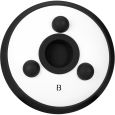 Sela Melody Tongue Drum 5,5“ (14cm) B5 White Thumbnail 4