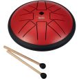 Sela Melody Tongue Drum 6“ (15cm) F Min Red Thumbnail 1