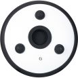 Sela Melody Tongue Drum 6“ (15cm)  G Min White Thumbnail 4