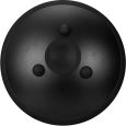 Sela Melody Tongue Drum 10“ (25 cm) A Japanese Black Thumbnail 4