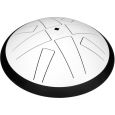 Sela Melody Tongue Drum 10“ (25 cm) C Major White Thumbnail 5