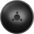 Sela Melody Tongue Drum 14" (36cm) D Kurd Black Thumbnail 4