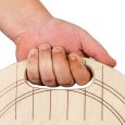 Ortega Holz Barhocker 24 Zoll (61cm) Natur Braun Thumbnail 4