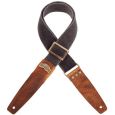 Magrabo Stripe SC Cotton Gitarrengurt 5cm Washed Black Thumbnail 1