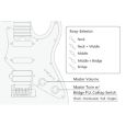 Aria Pro-II 714 MK2 - TQBL Fullerton E-Gitarre Thumbnail 5