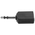 Adapter 2x Klinkenbuchse stereo 6,3 mm / 1x Klinkenstecker stereo 6,3 mm Thumbnail 3
