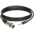 Klotz AU-MFK0300 Klinke 3,5 stereo / XLR female 3 m Thumbnail 1