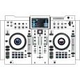 dj-skins - Denon DJ Prime 2 White Skin Thumbnail 1