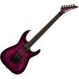 Jackson Pro Plus Series DINKY DKAQ Transparent Purple E-Gitarre Thumbnail 1