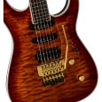 Jackson Pro Plus Series Soloist SLA3Q Amber Tiger Eye E-Gitarre Thumbnail 3
