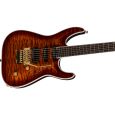 Jackson Pro Plus Series Soloist SLA3Q Amber Tiger Eye E-Gitarre Thumbnail 4