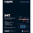 Klotz M1 Mikrofonkabel XLR 3 female Jack 3p sw 5 m Thumbnail 3